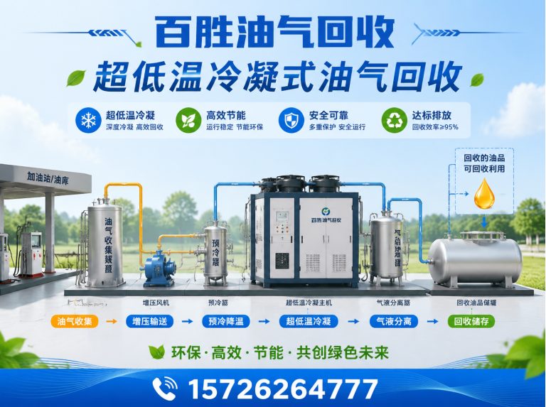 黄岛区加油站油气回收系统展示图